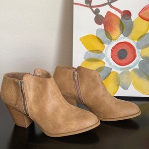 NEW - Pop - Heeled Bootie, Tan Brown (Size 10)